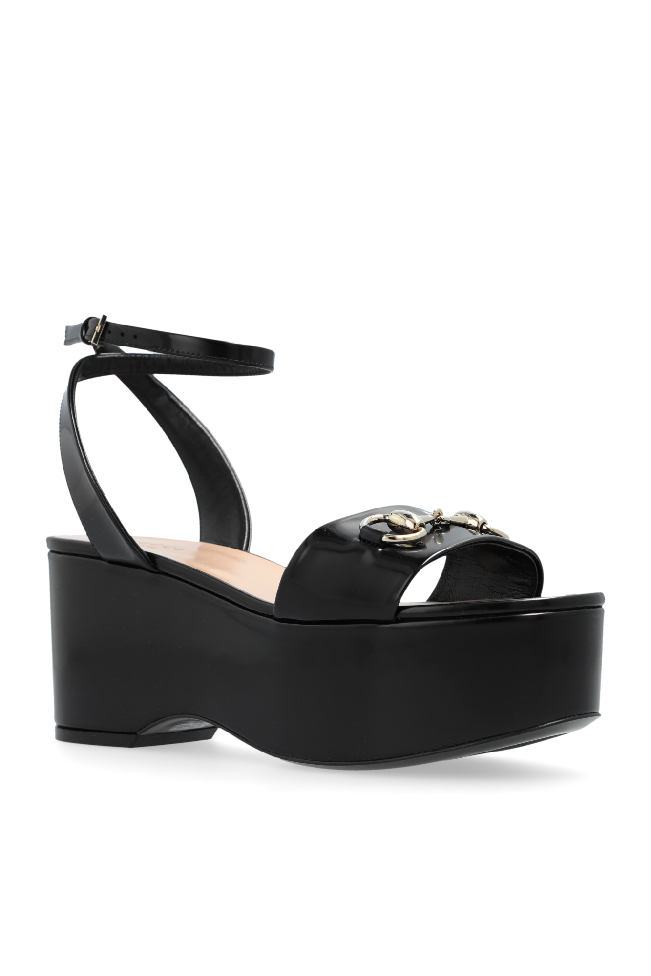 Gucci sandals wedge on sale